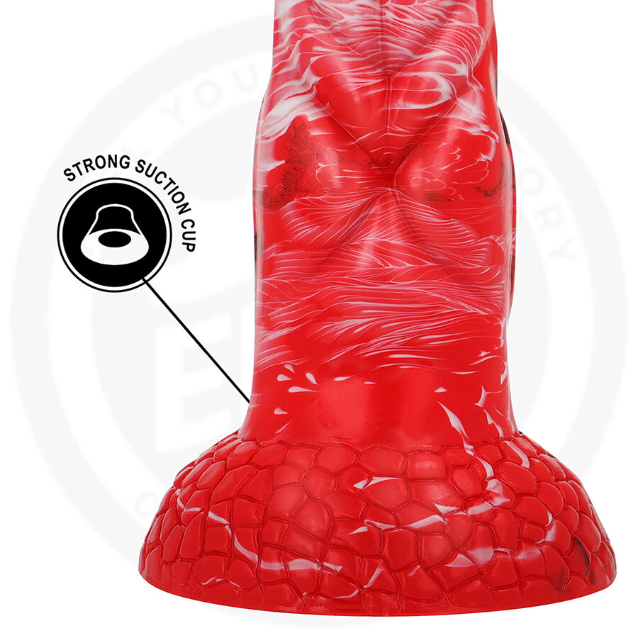 EPIC CyberSilicock Agnis Crimson Fire dildo silicone