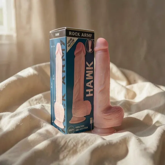 Rockarmy Hawk dildo vibrante realistico 20 cm