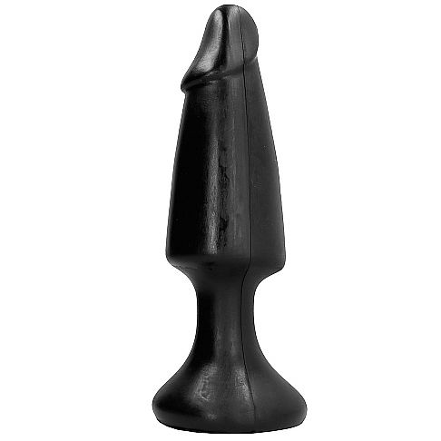 All Black Plug Anale 35 cm PVC ipoallergenico 9 cm