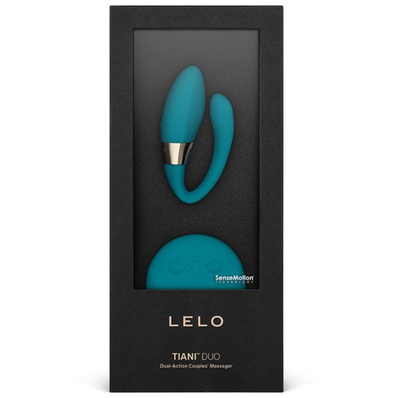 LELO Tiani Duo vibratore di coppia blu con telecomando