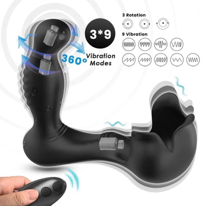 Armony Surround stimolatore prostata e testicoli nero