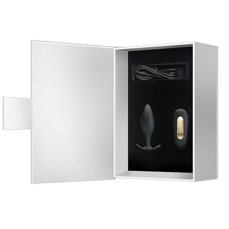 Pretty Love Regina plug anale vibrante nero 12 modi