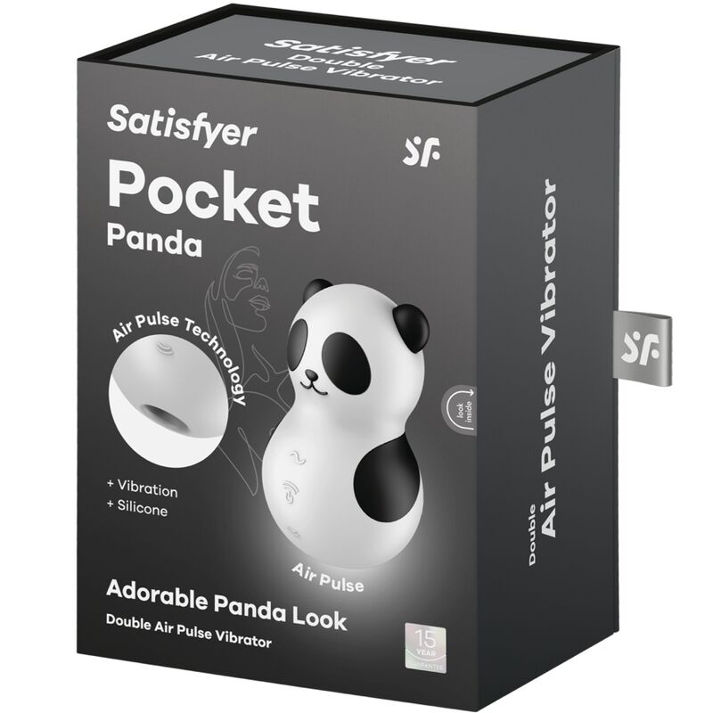 Satisfyer Pocket Panda stimolatore clitoride air pulse