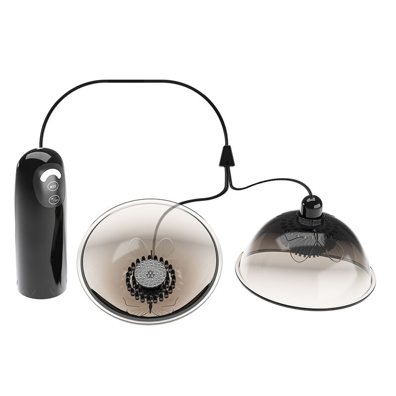 Pretty Love stimolatore capezzoli rotante nero 7 modi