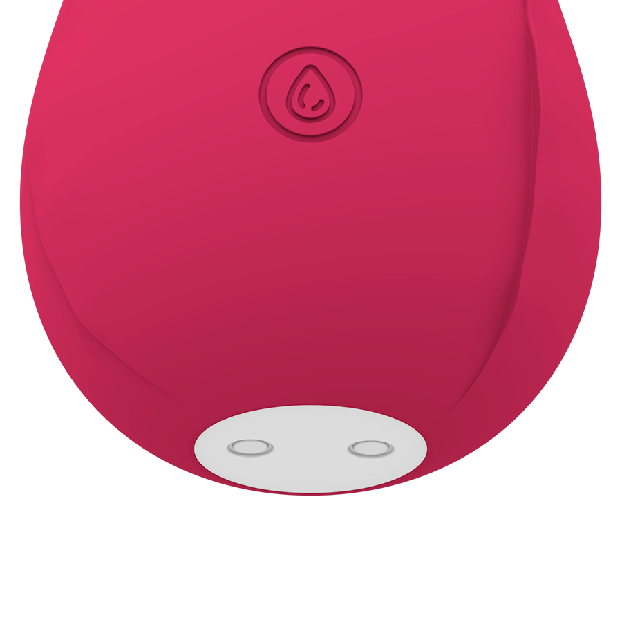 MIA Rose Rosso Stimolatore Clitoride Aspirazione