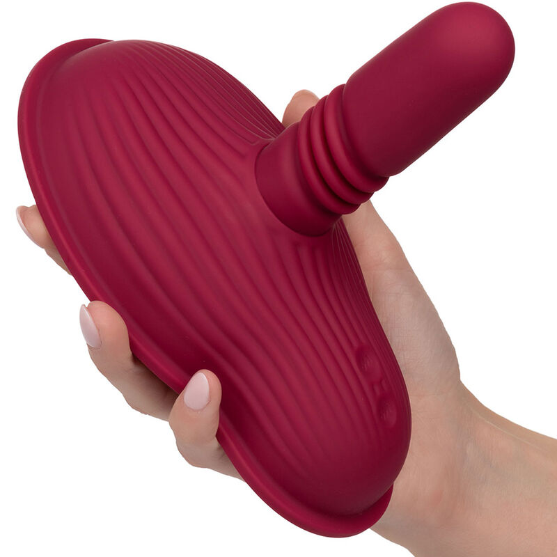 CalExotics Dual Rider Rosso vibratore spingente telecomando