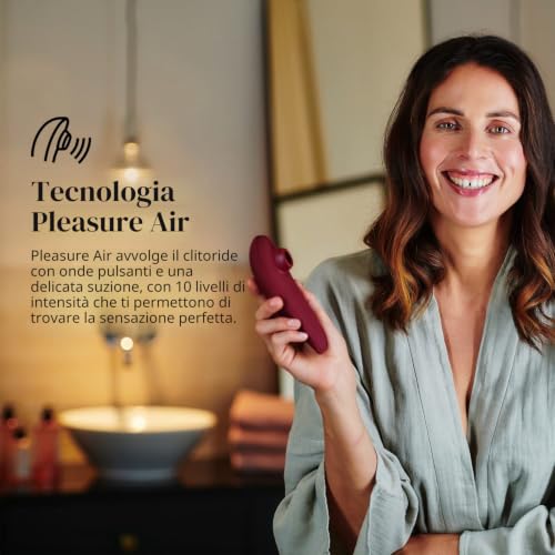 Womanizer Classic 2 succhia clitoride bordeaux 10 livelli