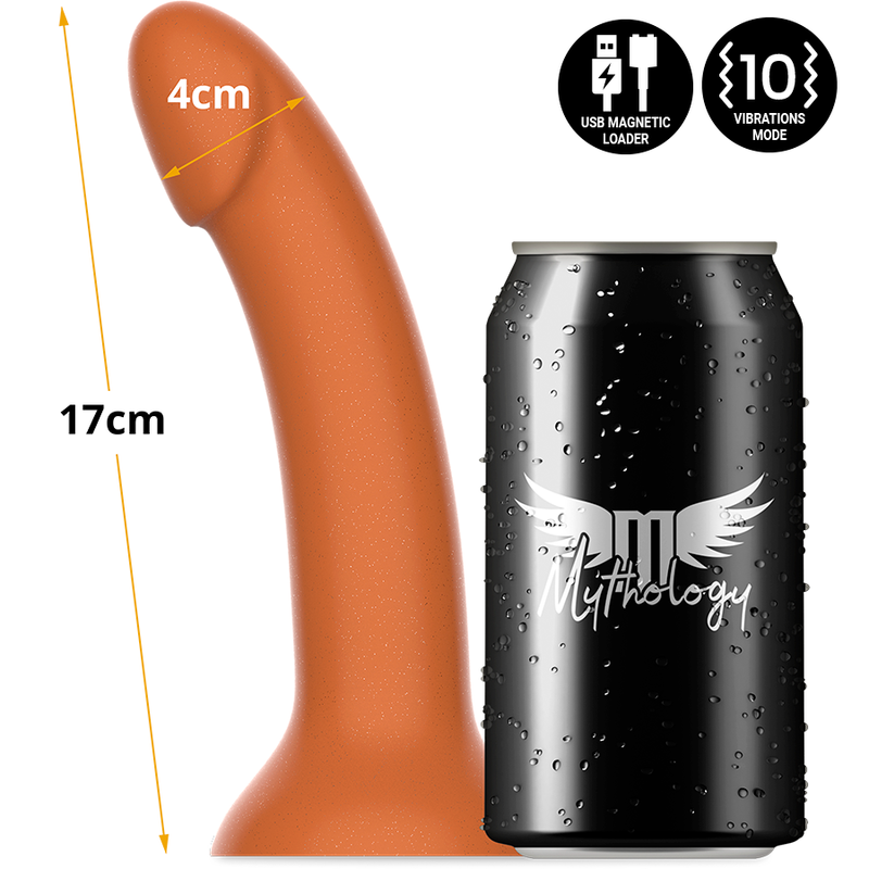 Mythology Rune Royal M dildo vibrante dorato imbracatura