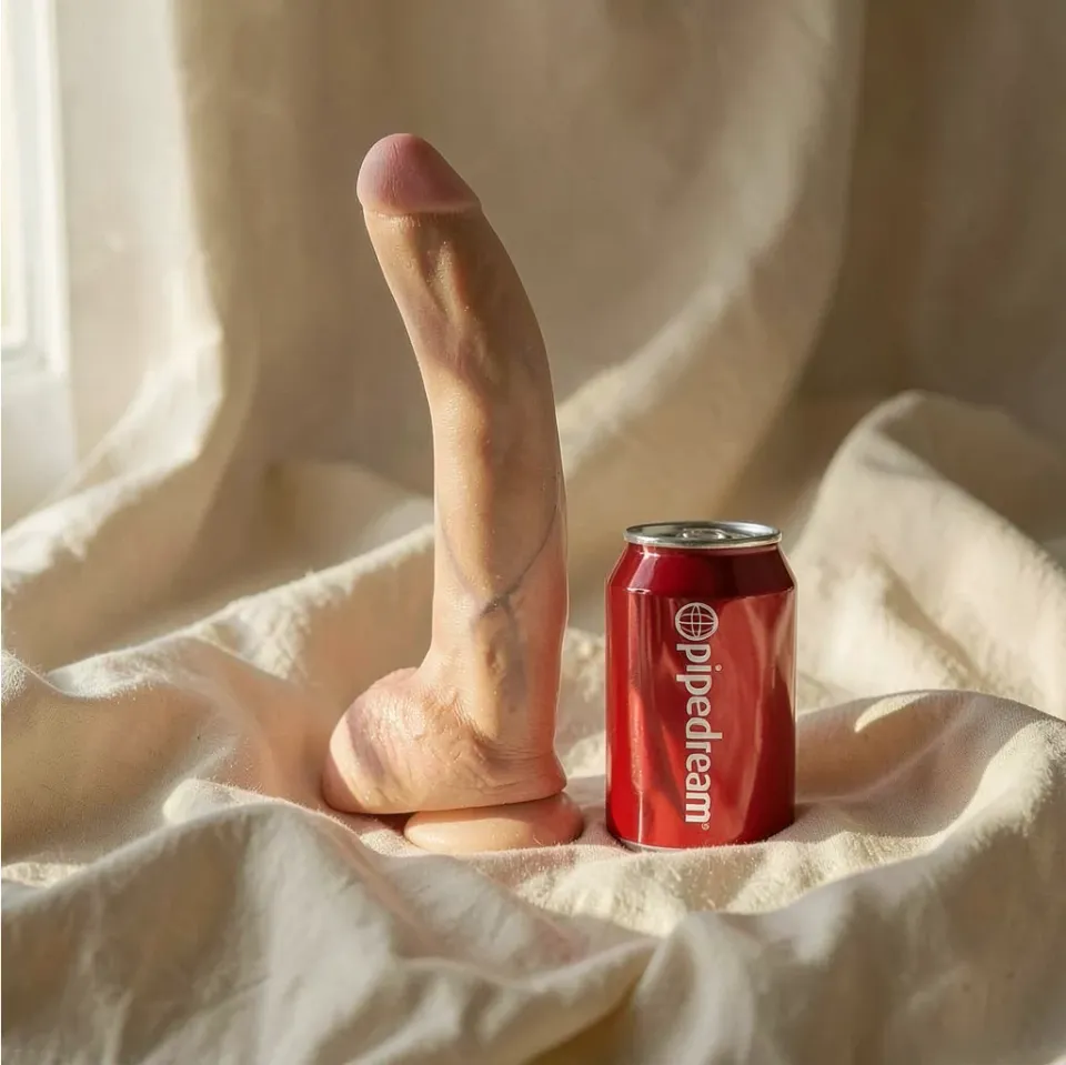 Pipedream King Cock 22,9 cm dildo flesh con sfere realistico