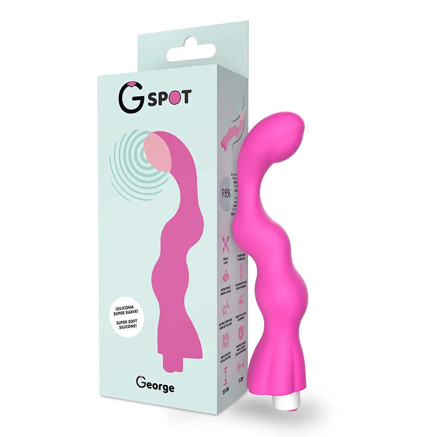 G-Spot George vibratore punto G rosa silenzioso