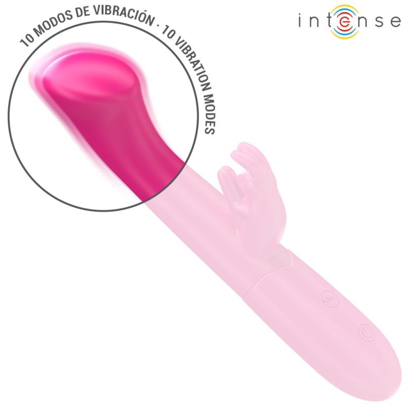 Intense Julieta Rosa vibratore rabbit doppia stimolazione