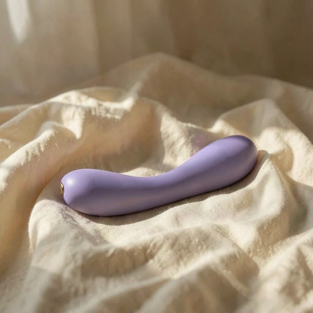 Je Joue Uma vibratore punto G viola ricaricabile