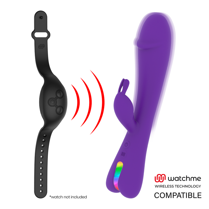 Mr Boss Aitor vibratore rabbit lilla 2 motori