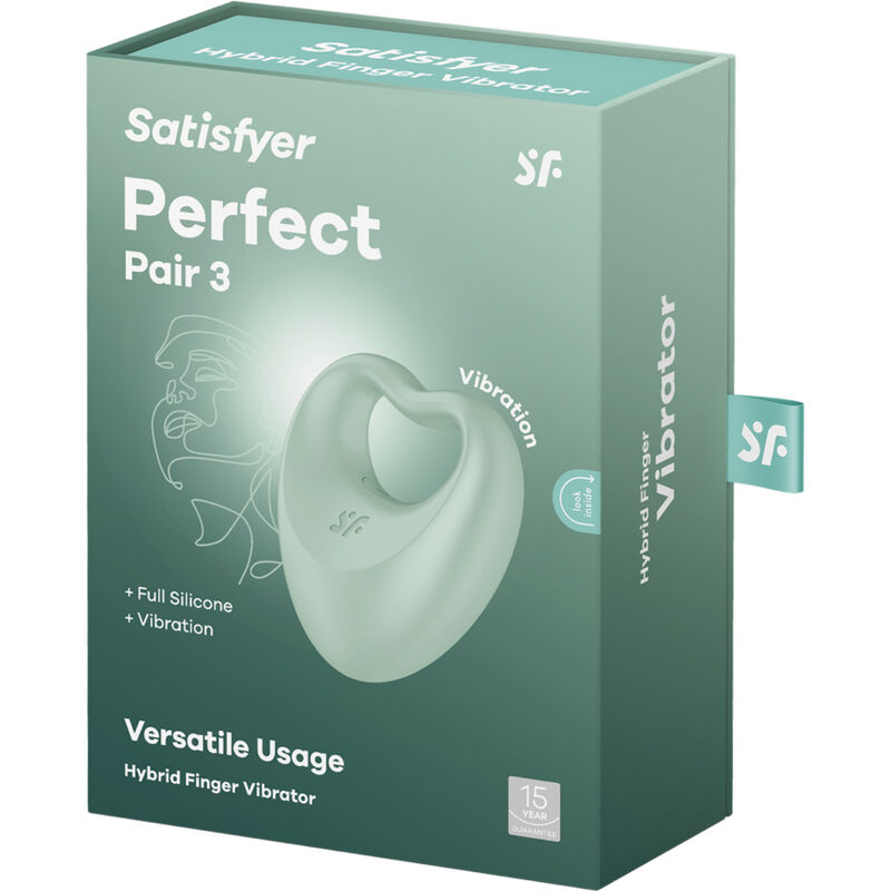 Satisfyer Perfect Pair 3 anello vibrante verde