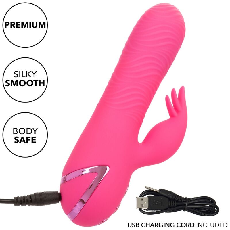 CalExotics Sacramento Sweetie vibratore rabbit rotante rosa