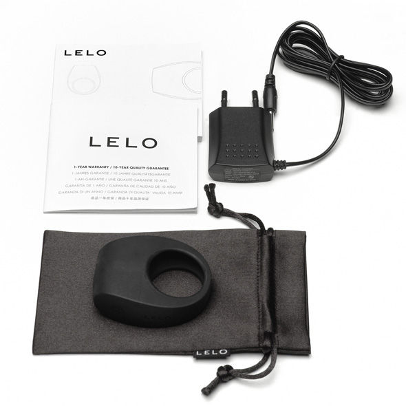 LELO TOR 2 anello vibrante nero silicone