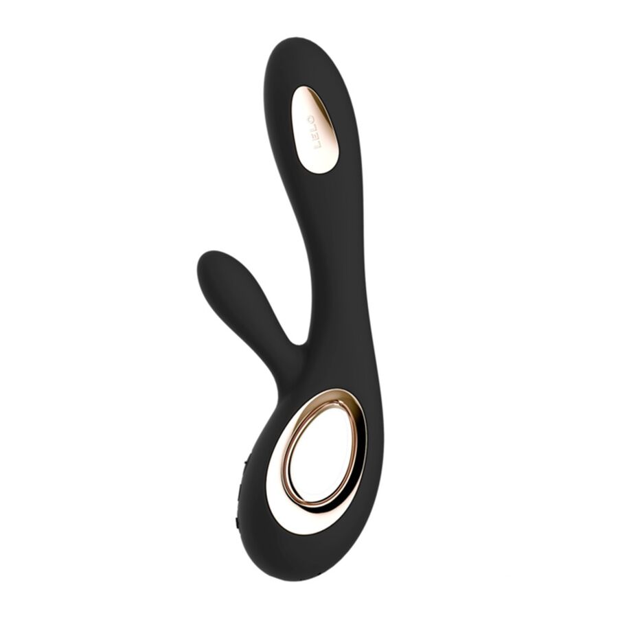 LELO Soraya Wave vibratore nero doppia stimolazione