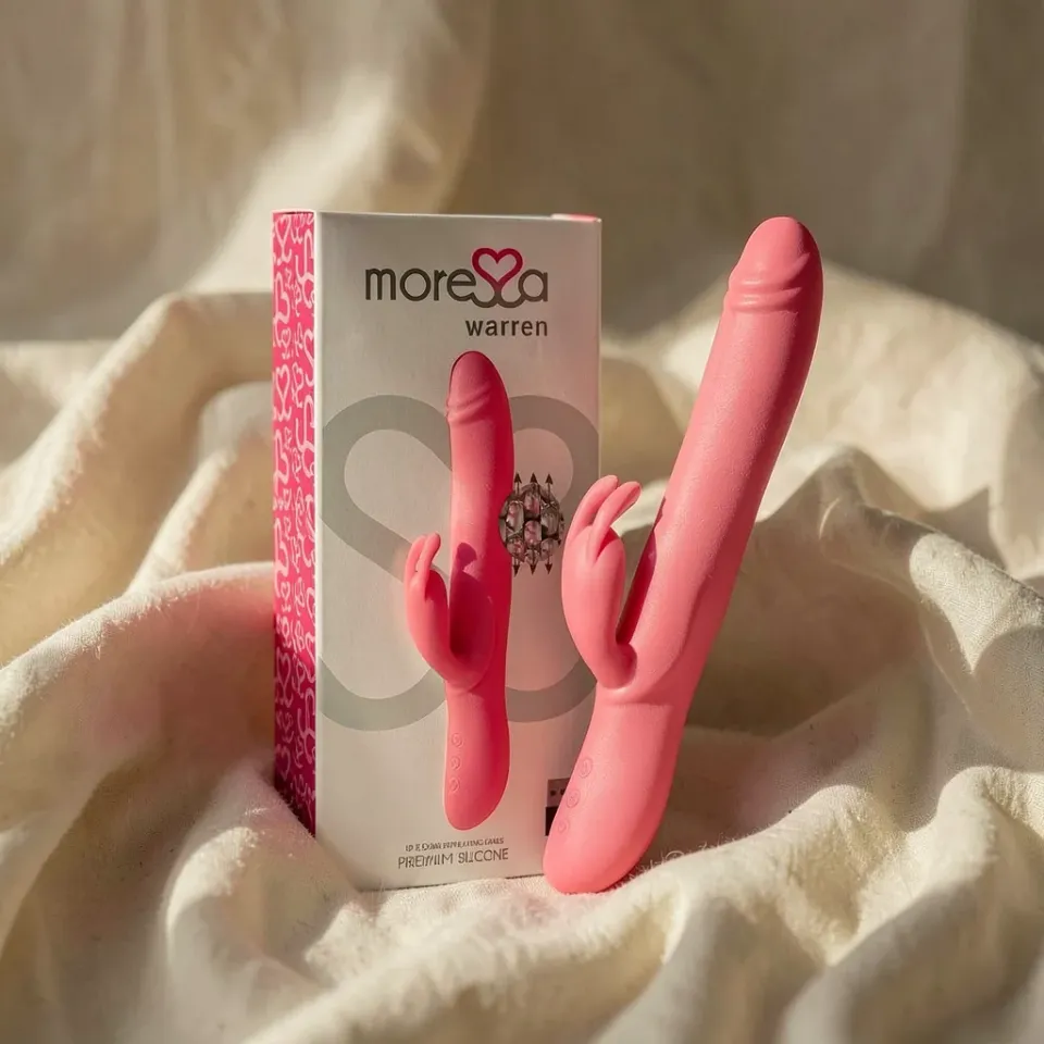 Moressa Warren vibratore rolling silicone 25,5 cm