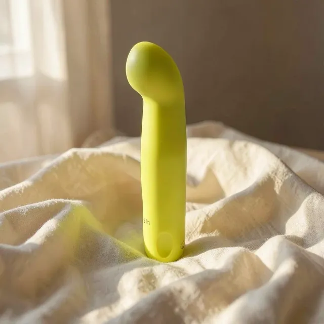 B Swish Bcute Curve Infinite Classic mini vibratore giallo