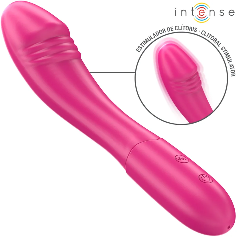 Intense Belinda vibratore flessibile rosa 19 cm
