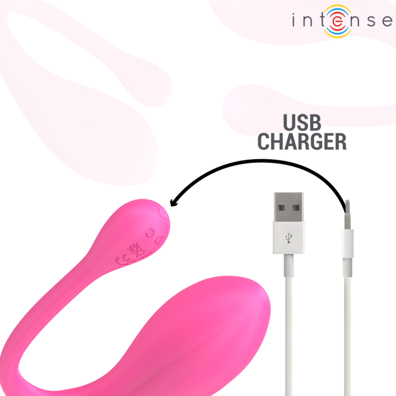 Intense Janice vibratore a U rosa