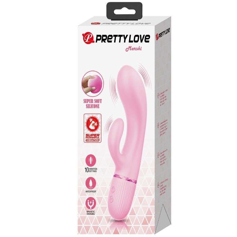 Pretty Love Marski rabbit vibrante punto G rosa