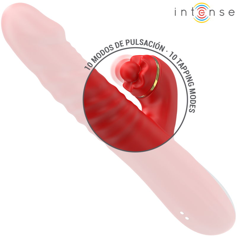 Frutille Intense Thalia vibratore thrusting rosso