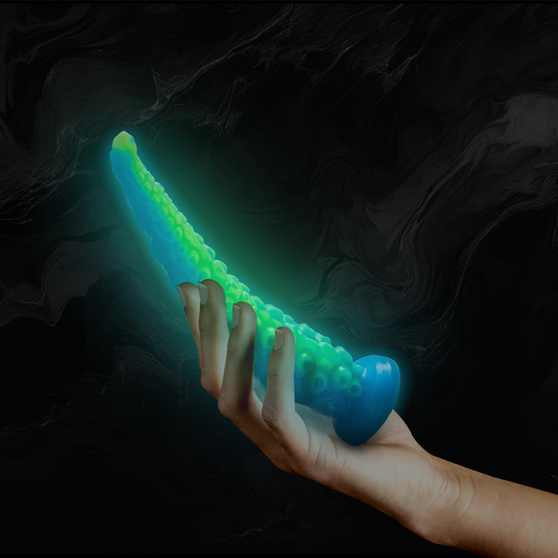 Epic Cybersilicock Scylla dildo silicone fluorescente 25 cm