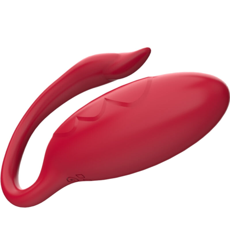 Armony Bird vibratore di coppia rosso silicone 7 vibrazioni