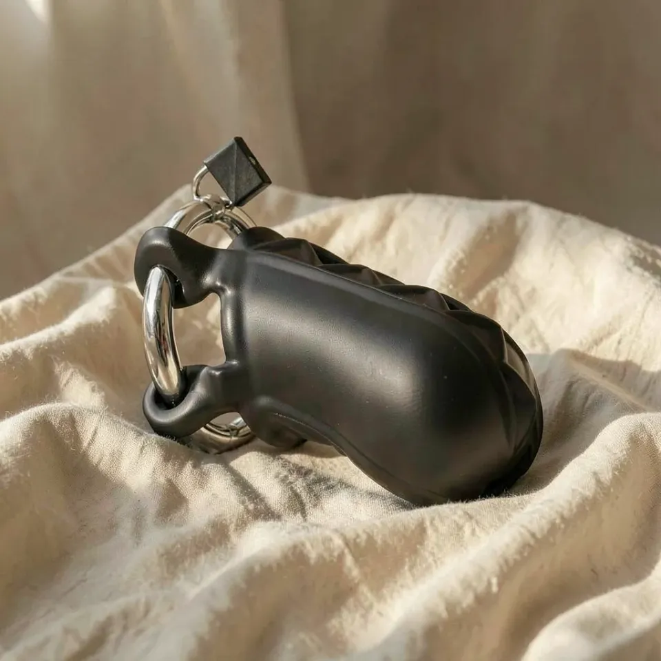 Frutille Extreme Cock Blocker gabbia castità silicone nero