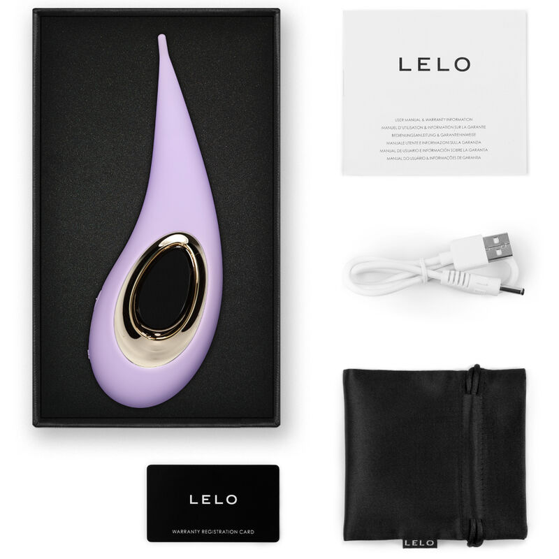 LELO DOT stimolatore clitorideo lilla 8 programmi