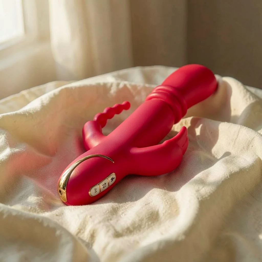 CalExotics Jack Fantasy Heated vibratore rabbit rosa