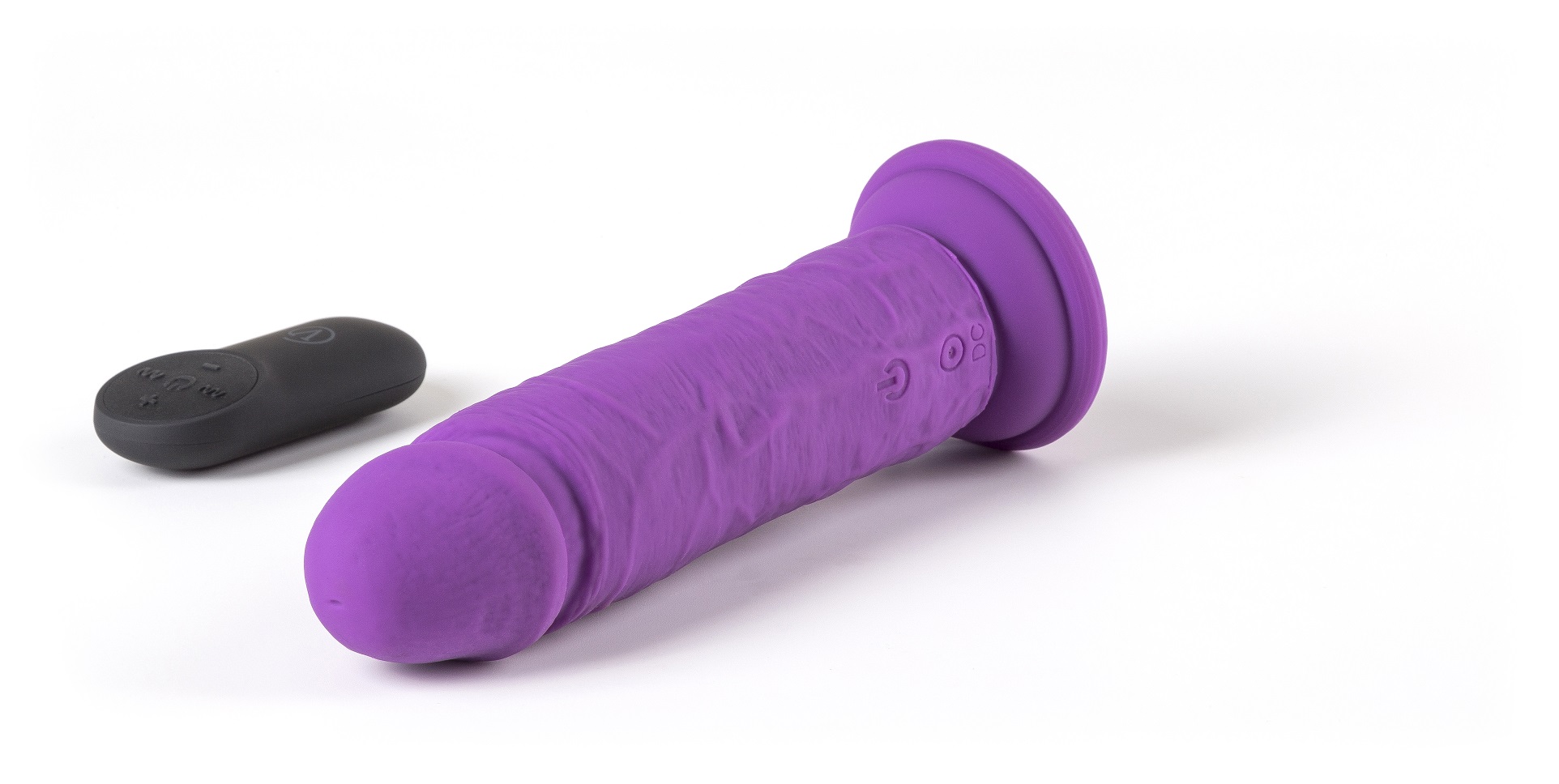 Virgite Love Hit R11 vibratore realistico viola 14,4 cm telecomando