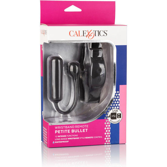 Calexotics Petite Bullet bullet vibrante telecomando polso 12 funzioni