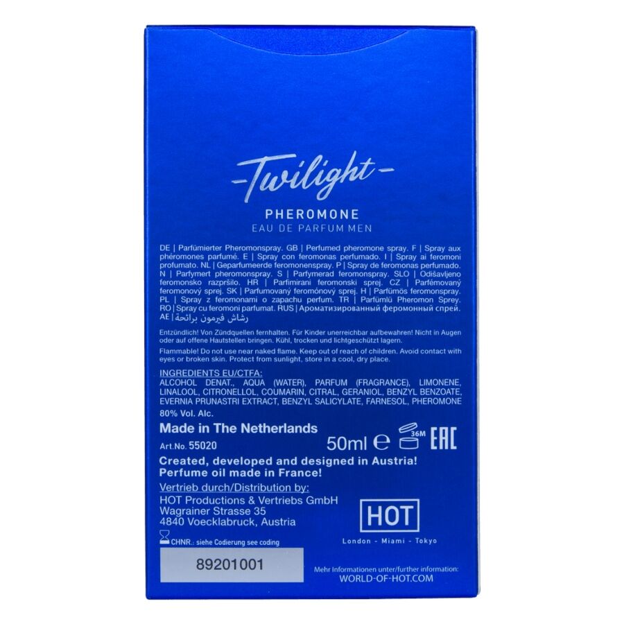 Frutille Hot Twilight profumo uomo 50 ml ai feromoni