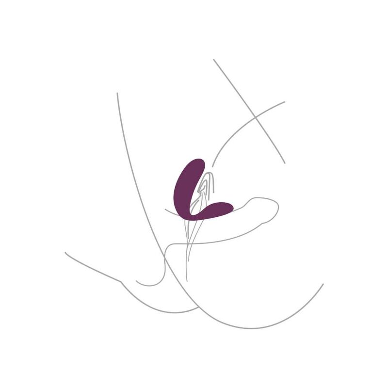 Xocoon Bound Love stimolatore di coppia viola