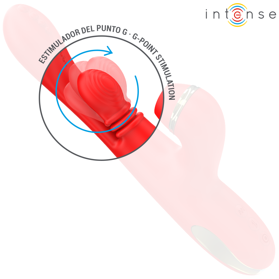 Intense Katy vibratore clitoride punto G 4 testine