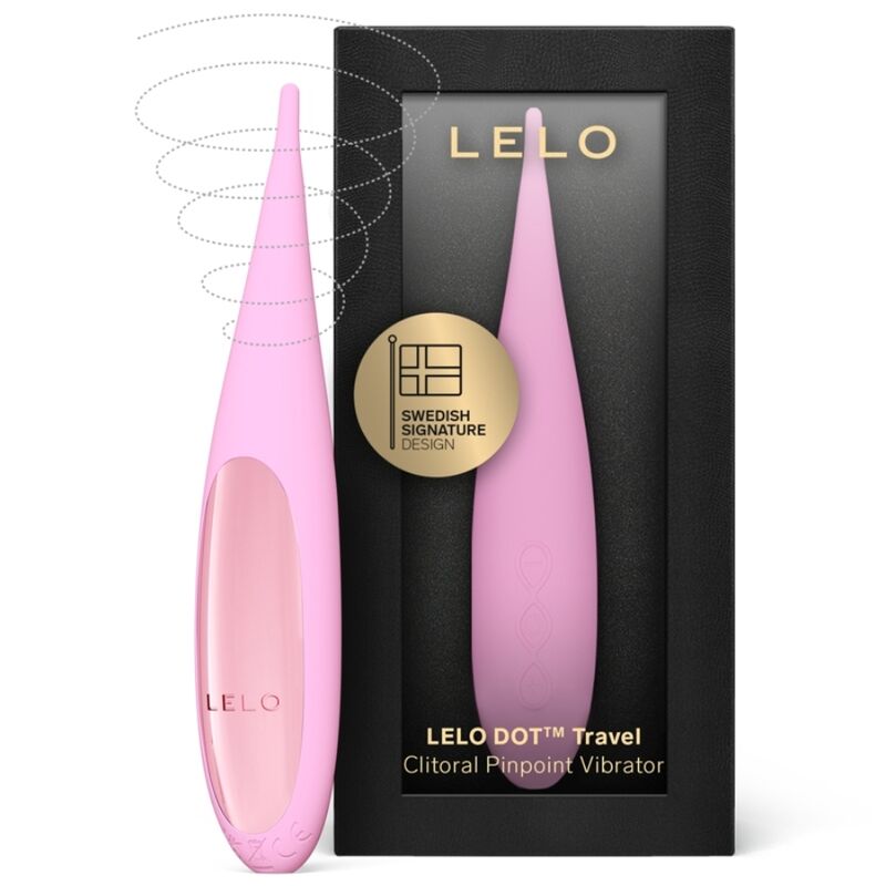 LELO DOT Travel stimolatore clitorideo rosa da viaggio