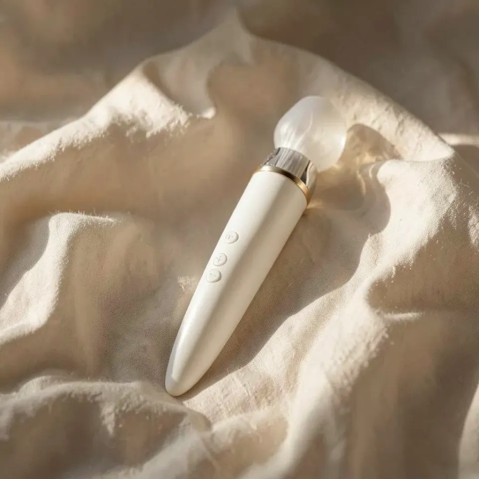 Satisfyer Double Wand-er vibratore wand bianco XXL