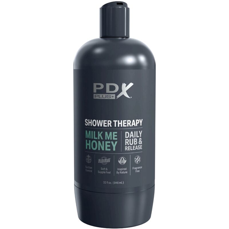 PDX Plus Shower Therapy Milk Me Honey masturbatore discreto chiaro