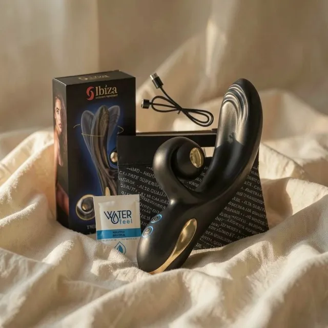 Ibiza Twister vibratore rotante silicone medicale