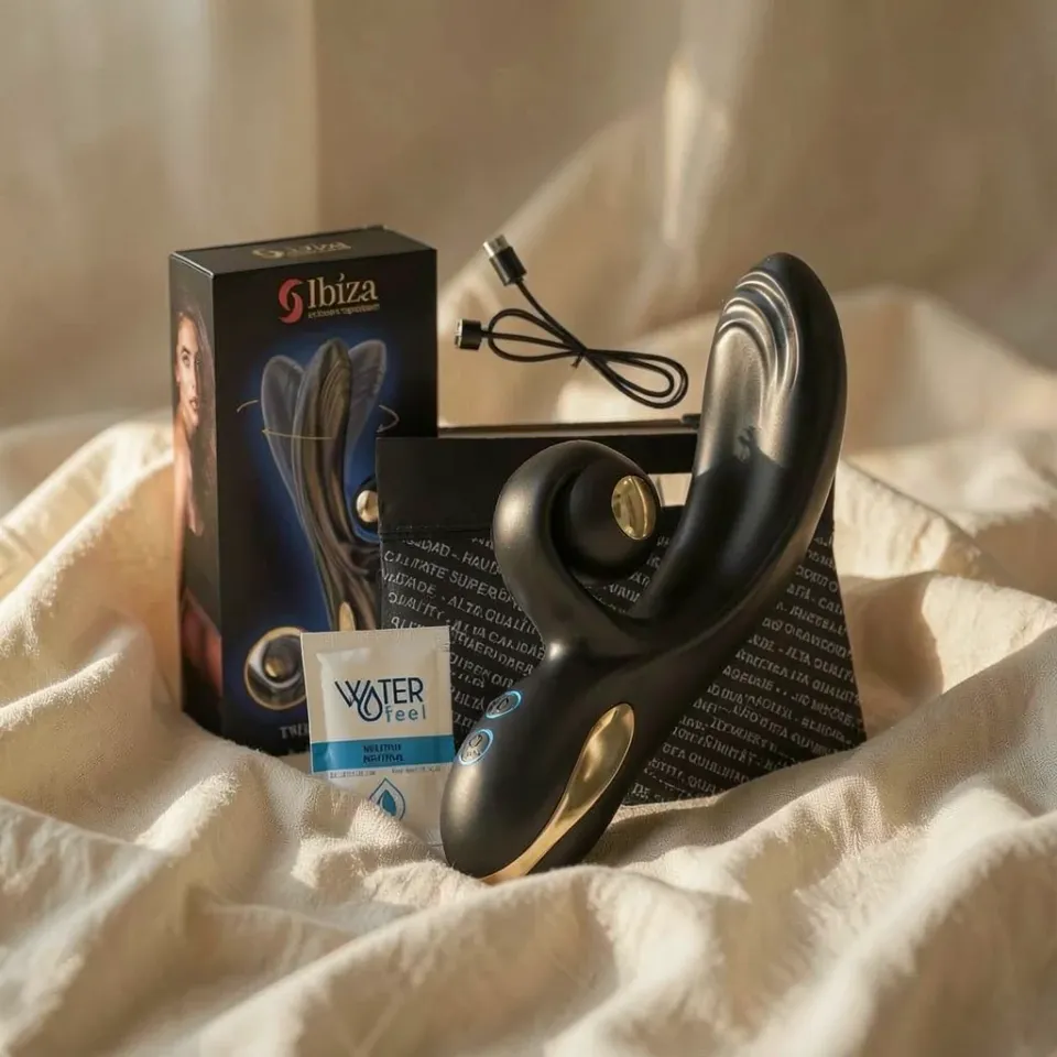 Ibiza Twister vibratore rotante silicone medicale