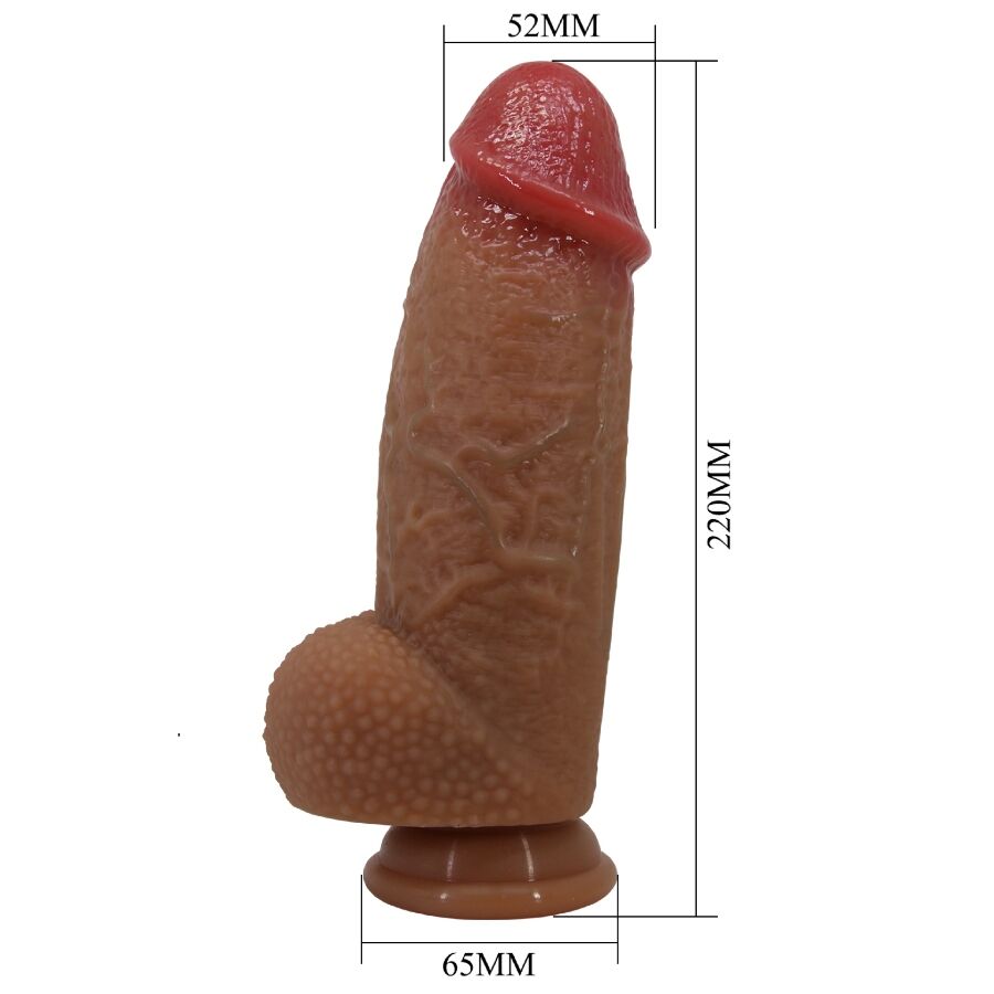 Pretty Love Achille dildo realistico con ventosa 22 cm
