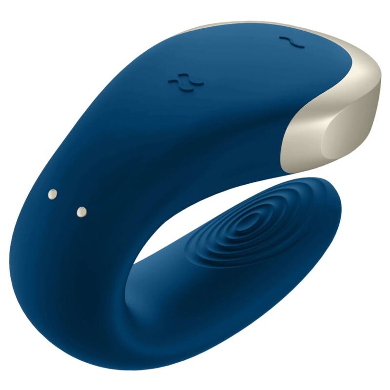 Satisfyer Double Love vibratore coppia blu telecomando