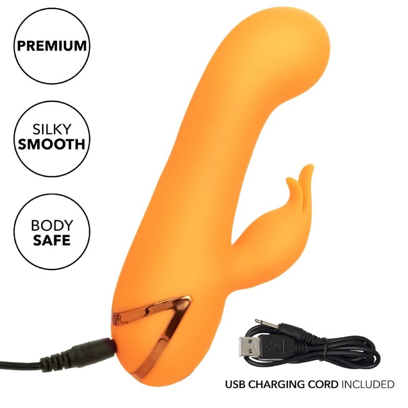 CalExotics Montecito Muse vibratore rabbit arancione