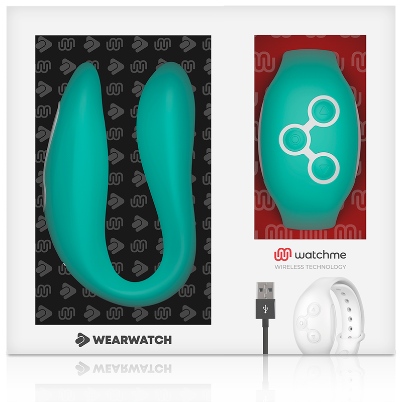 WEARWATCH Dual vibratore coppia verde chiaro