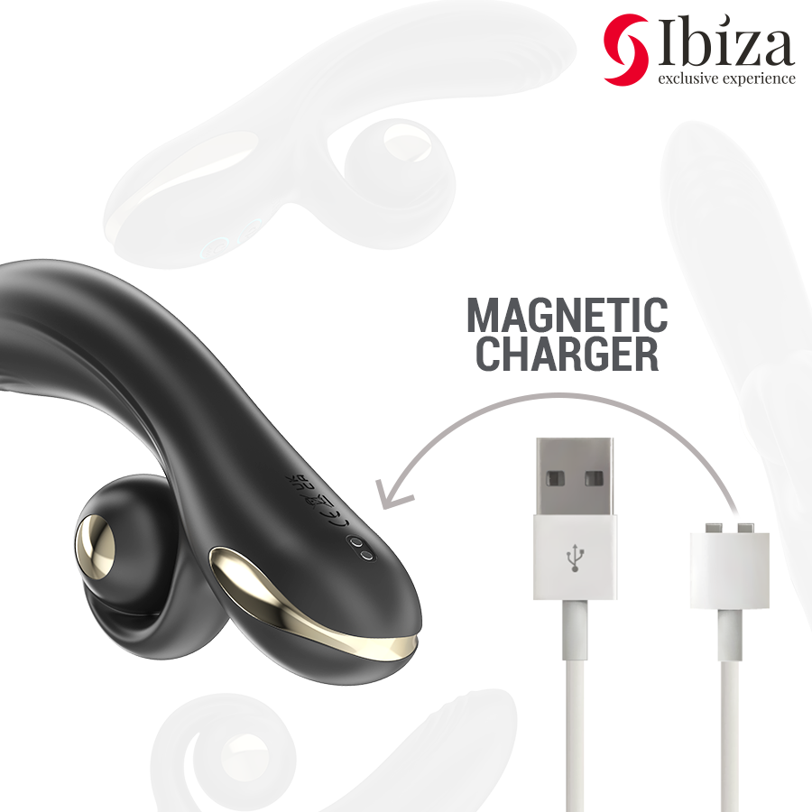 Ibiza Twister vibratore rotante silicone medicale
