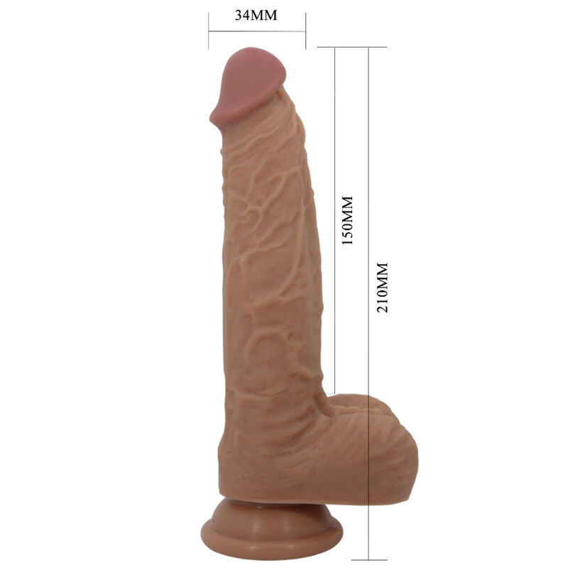 Pretty Love Jonathan dildo vibrante con spinta telecomando