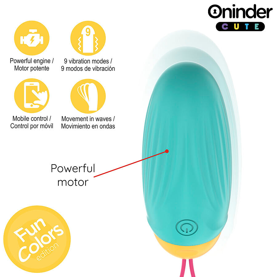 Oninder Cute ovetto vibrante con movimento wave