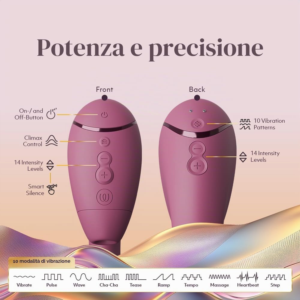 Womanizer Next Duo vibratore rabbit rosa 14 livelli